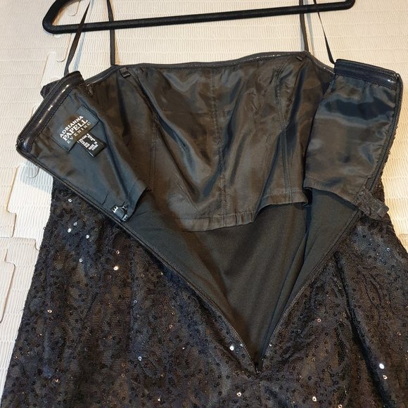 Adrianna Papell strapless evening dress - Picture 4 of 5